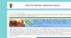 Desktop Screenshot of barrio-norte.com